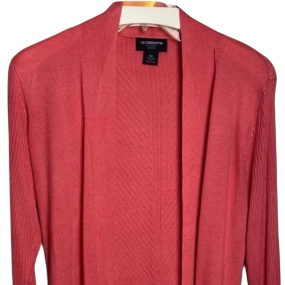 LIZ CLAIBORNE Long Sleeve Cardigan